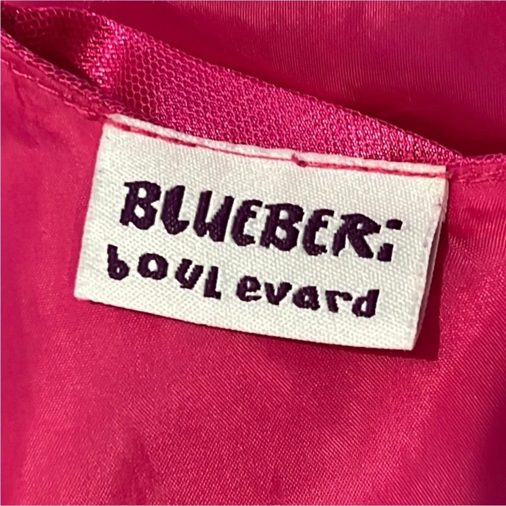 Authentic Blueberi Boulevard little girls hot pink dress sz 6